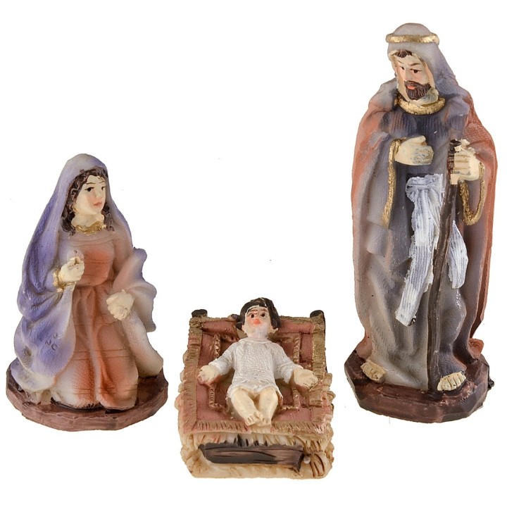 Natividad 10 figuras serie 9 cm en resina