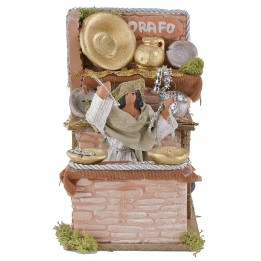 Goldsmith for moving nativity scene 10 cm