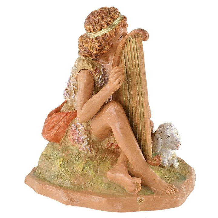 Fauno con lira serie 19 cm Fontanini