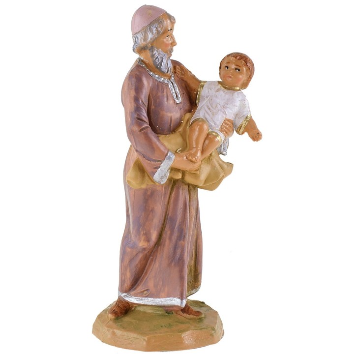 Prophet with child 12 cm Fontanini