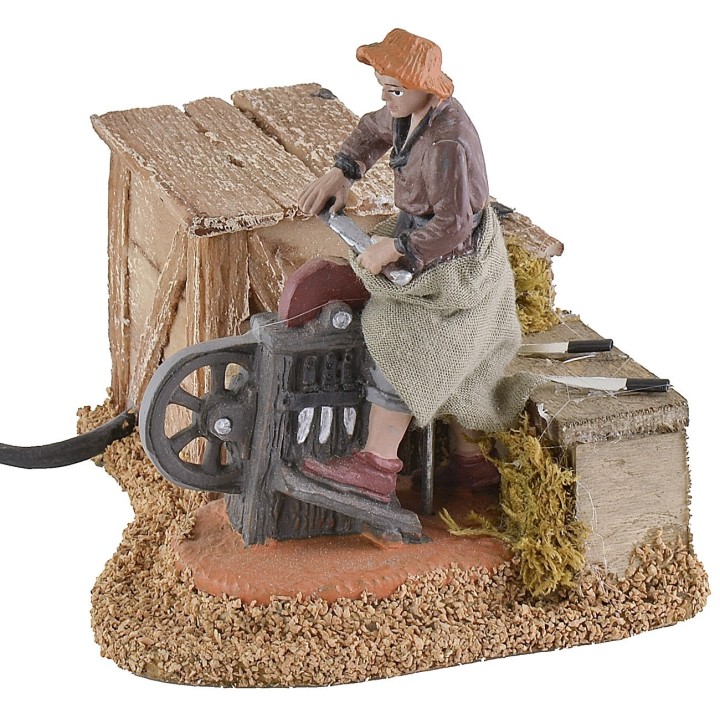 Moving knife grinder 8 cm Oliver