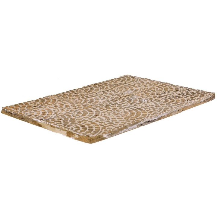Resin cobblestone floor for nativity scene 15x22.5x0.8 h cm