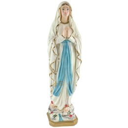 Madonna of Lourdes in resin h 41.5 cm