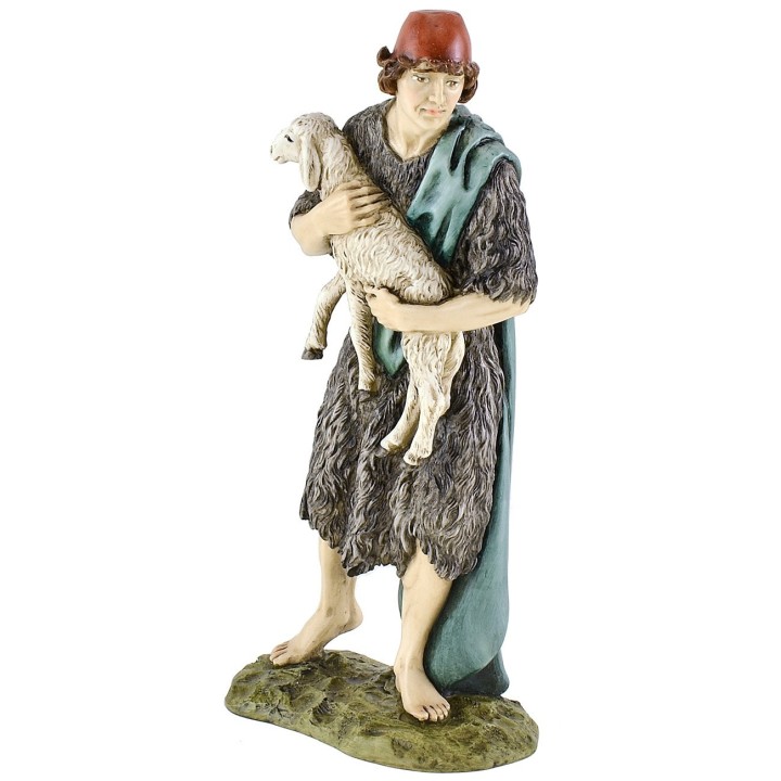 Good Shepherd in Landi Moranduzzo resin 18 cm