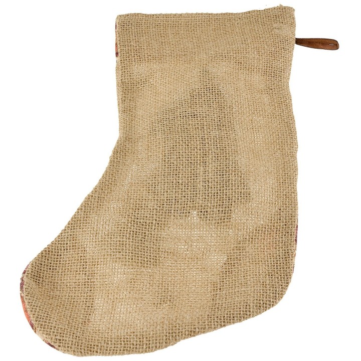 Calza befana con suoni e luci 24x42 cm