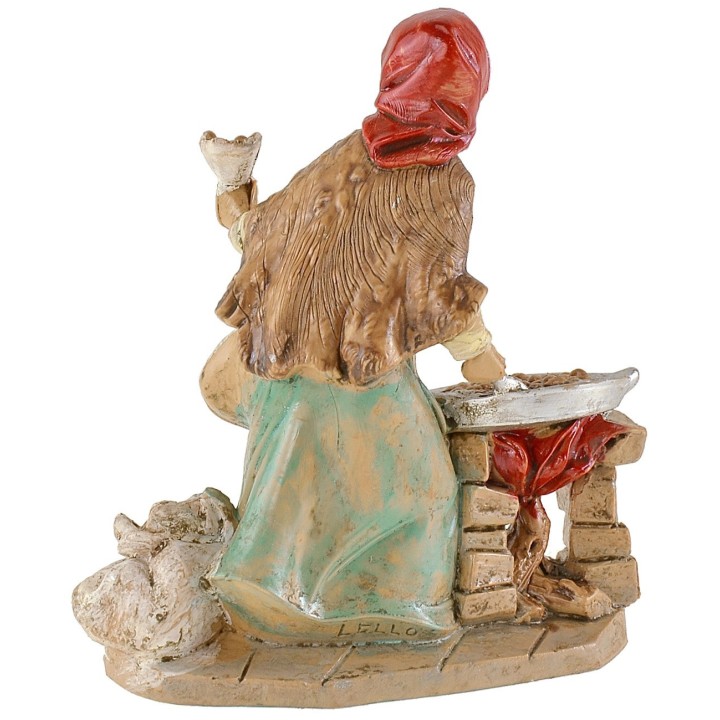 Statuina castagnara 10 cm in pvc lux Euromarchi