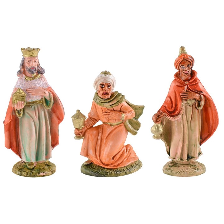 Statuettes Three Wise Men 10 cm in pvc