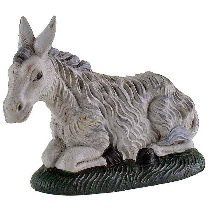 PVC ox and donkey set for 10 cm figurines