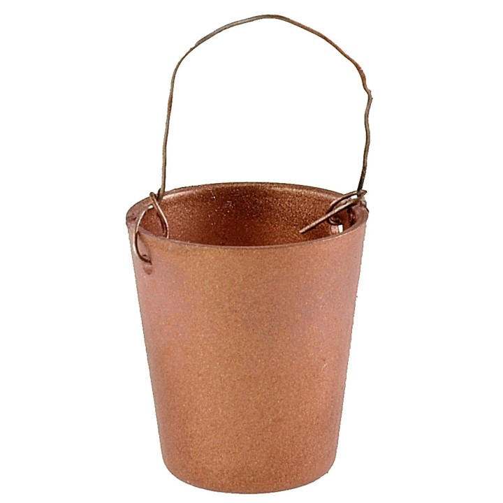 Cubo de color cobre de plástico ø 2,2 cm