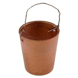 Cubo de color cobre de plástico ø 2,2 cm