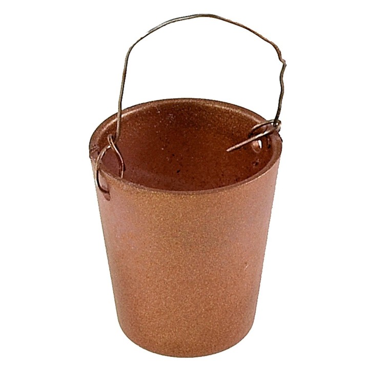 Cubo de color cobre de plástico ø 2,2 cm