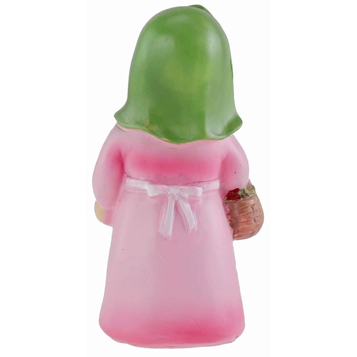 Shepherdess with resin basket 10 cm Oliver child style