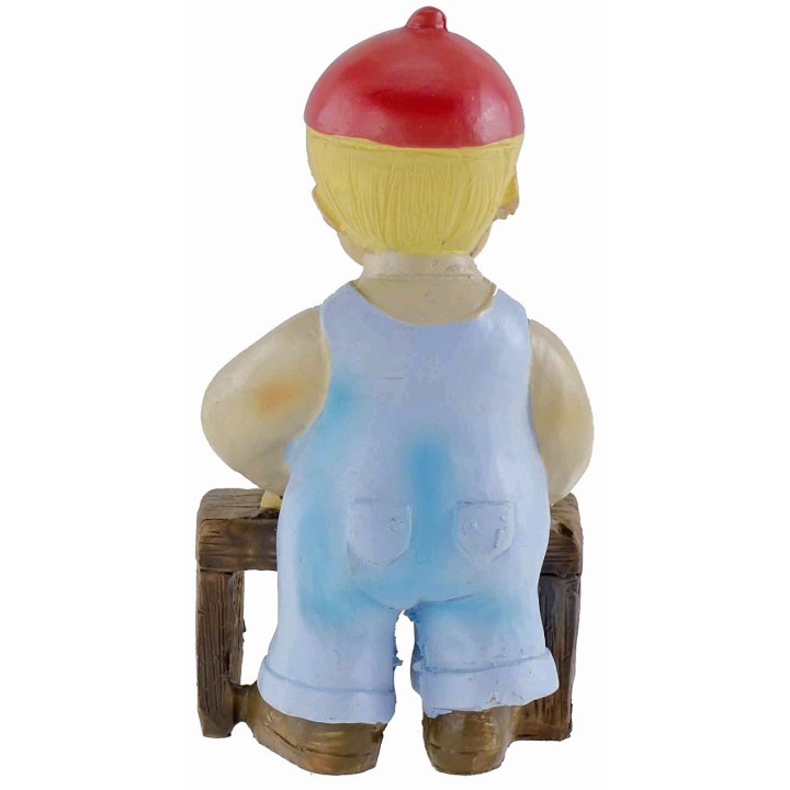 Resin carpenter 10 cm Oliver child style