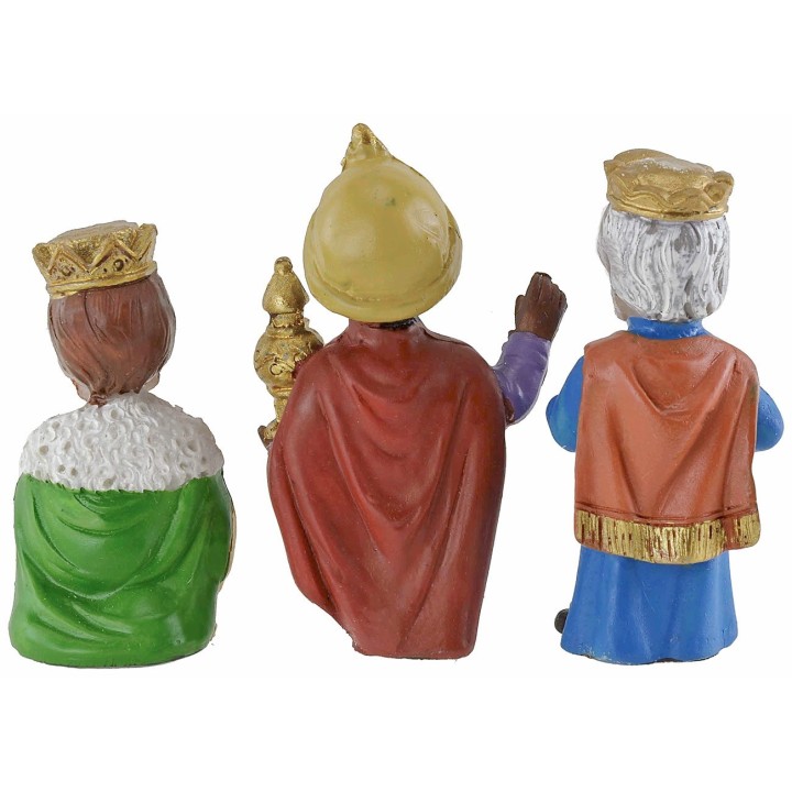 Three Wise Men in resin 7 cm Oliver child style