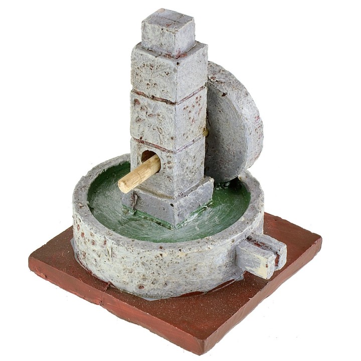 Molino de resina de 7x7x9 cm h