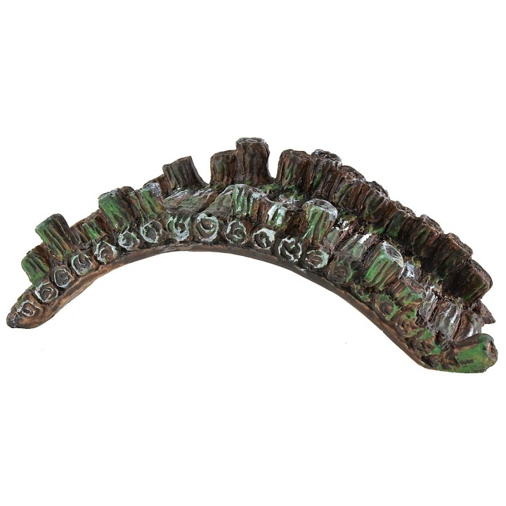 Wood effect resin bridge 5x13x4.8 h cm