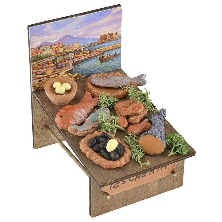Fish stall 7x10.5x5 h cm