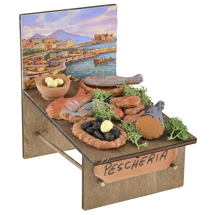 Fish stall 7x10.5x5 h cm
