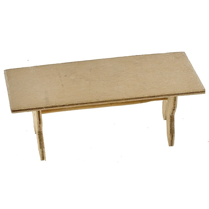 Tavolo in legno chiaro cm 12x5x4 h