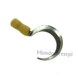 Falcetto in legno e metallo cm 2,6