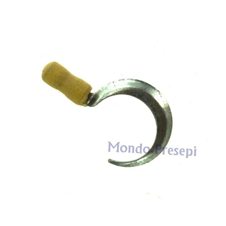 Hoz de madera y metal de 2,6 cm