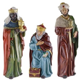 Tre Re Magi in resina serie 45 cm