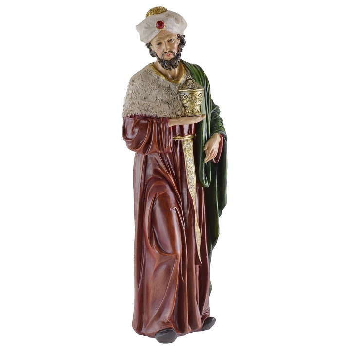 Tre Re Magi in resina serie 45 cm