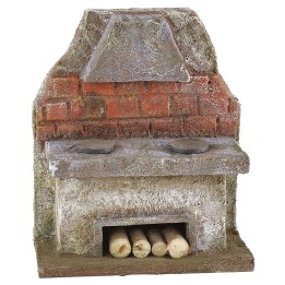 Cucina con cappa cm 12x6x14,5 h per statue cm 12
