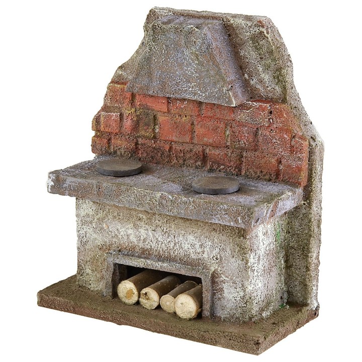 Cucina con cappa cm 12x6x14,5 h per statue cm 12