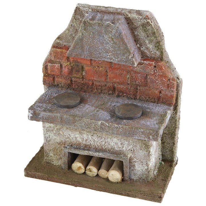 Cucina con cappa cm 12x6x14,5 h per statue cm 12
