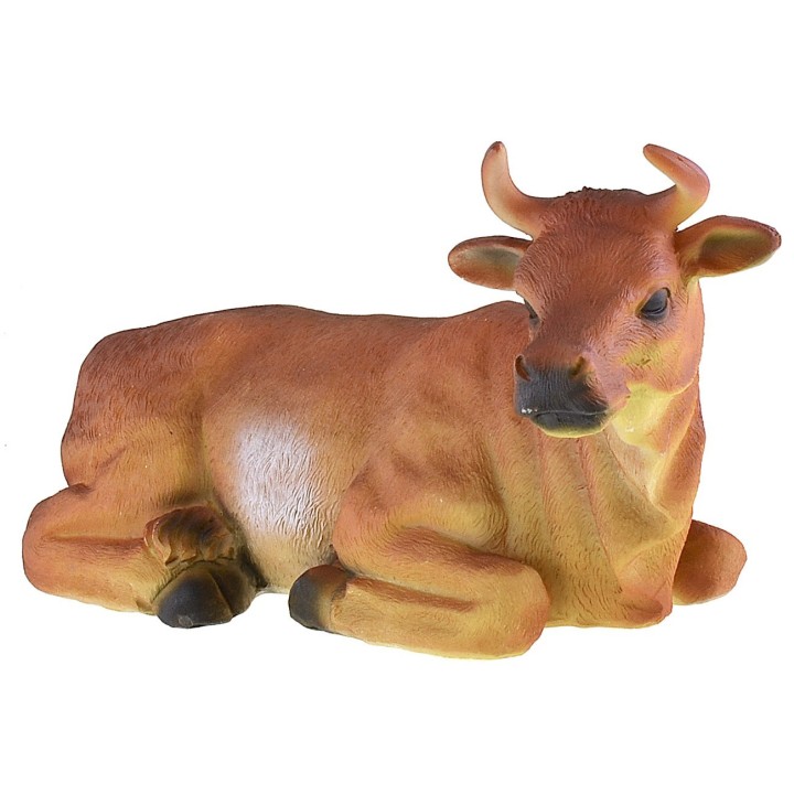 Ox and donkey in resin recommended for 30 cm statues