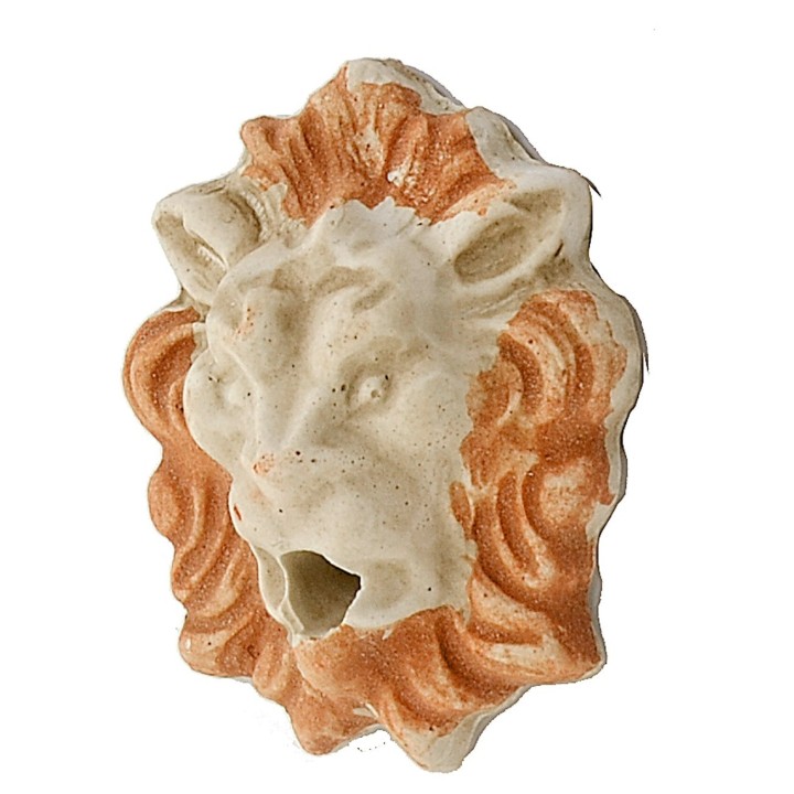 Testa di leone per fontana cm 3,9x4,8 h
