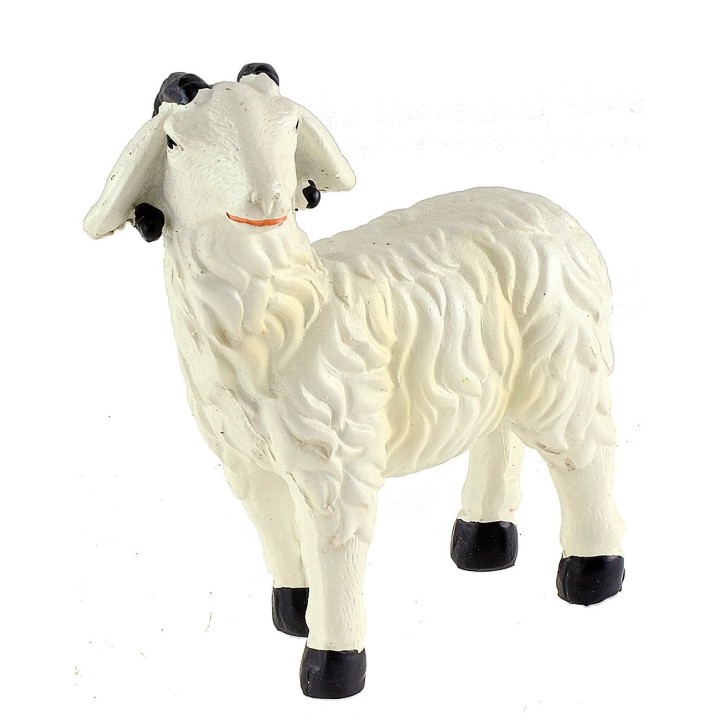 Sheepskin with yellow streaks for statues 20-24 cm