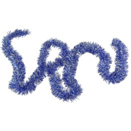 Silver and blue Christmas banner ø 5.7x200 cm
