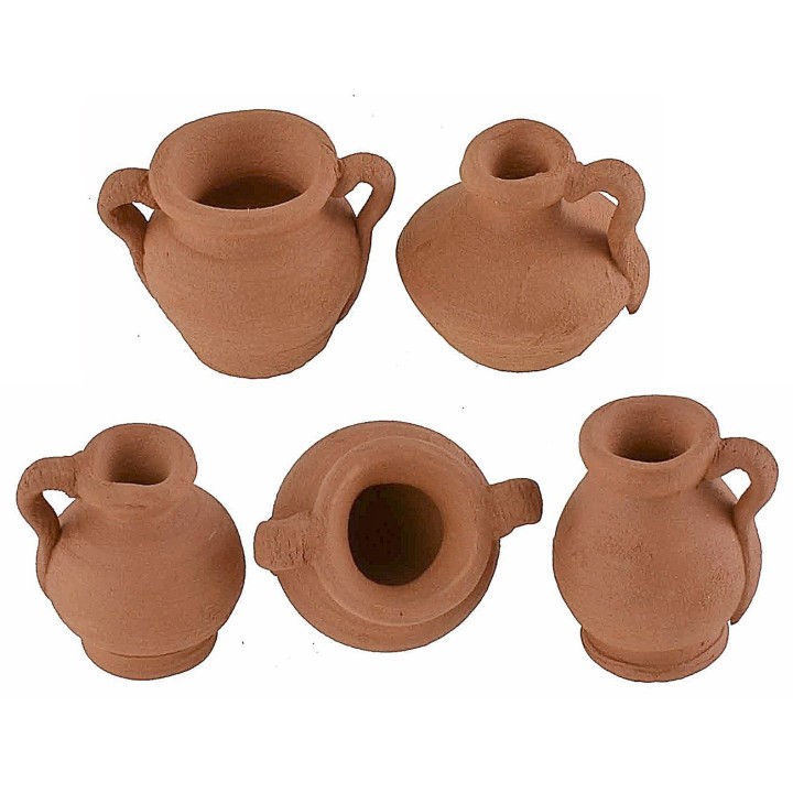 Conjunto de 5 ánforas alt. 