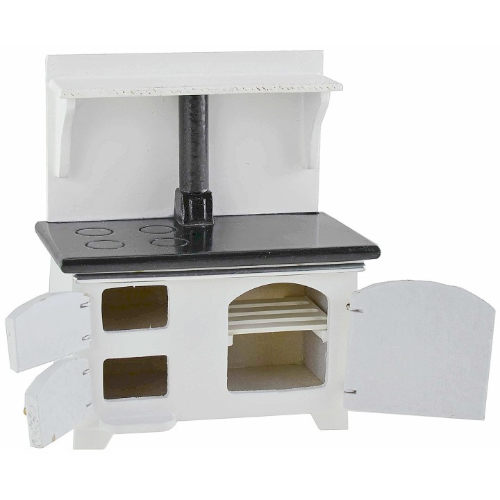 Stufa bianca per cucina cm 9,5x5x11,5 h