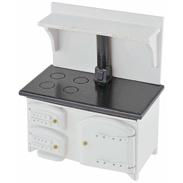 Stufa bianca per cucina cm 9,5x5x11,5 h