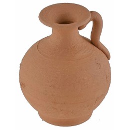 Jarra de terracota h 6,4 cm