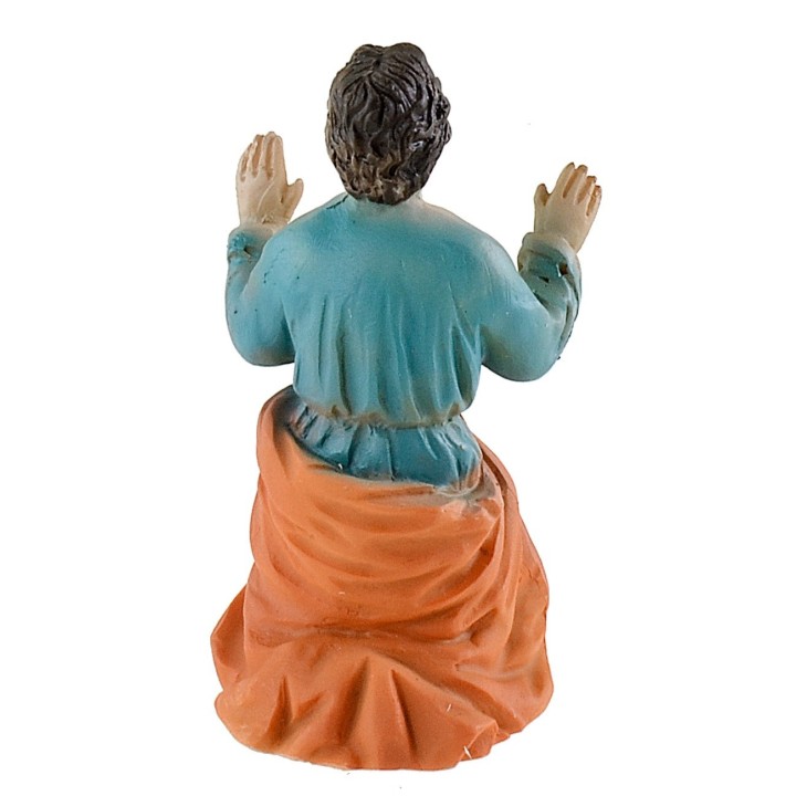 Rinnegamento di Pietro cm 9 Statue Pasquali