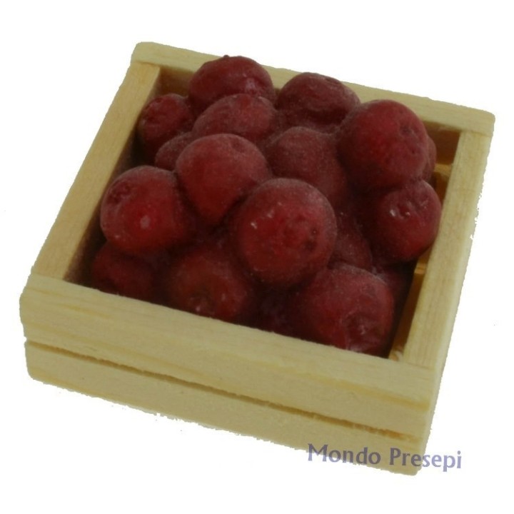 Lux box Red apples 3x2.8 cm