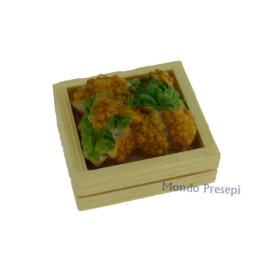 Lux box yellow grapes 3x2.8 cm