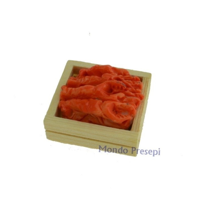 Caja lux gambas rojas cm 3x2,8