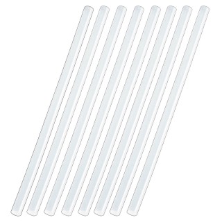 8 Pieces sitck transparent hot glue ø 7 mm L.200 mm