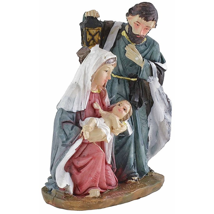 Natividad en resina cm 7x4,5x10,5 h