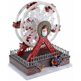 Ferris wheel powered by batteries complete with music and