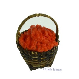 Lux ø 3 basket with prawns