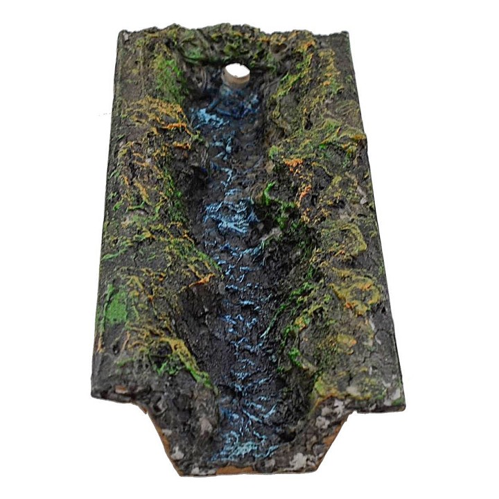 Ruscello in resina componibile cm 22x8,5x3,5 h per presepe