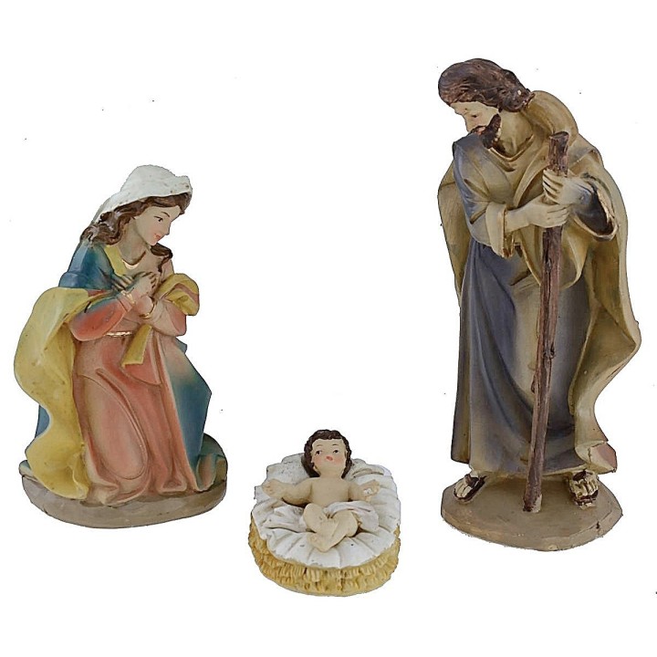 Conjunto de Natividad de 11 figuras en serie de 20 cm en resina