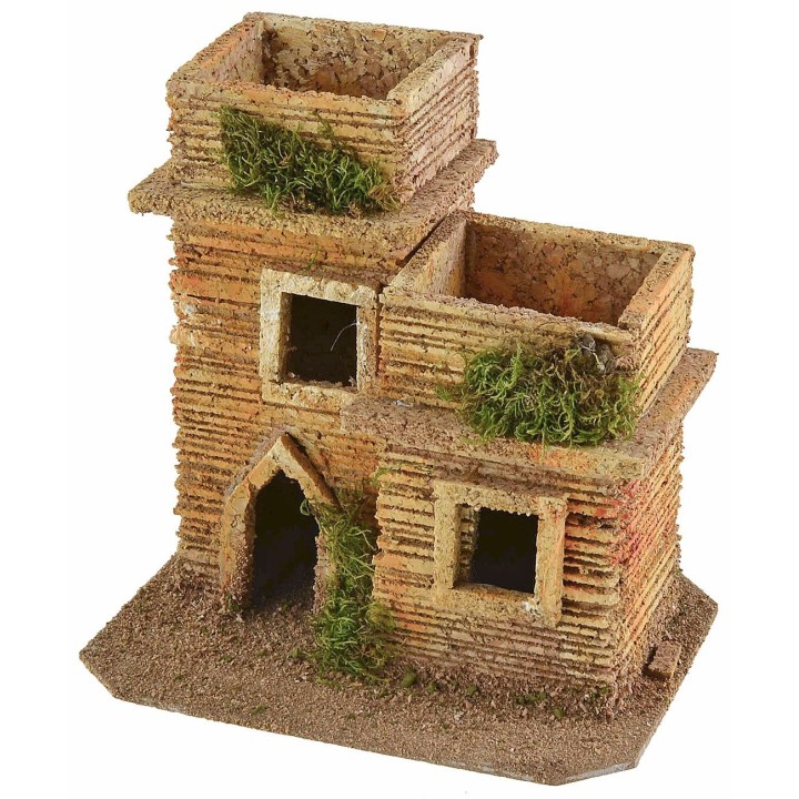 Casa árabe doble 13,5x10,5x14 h
