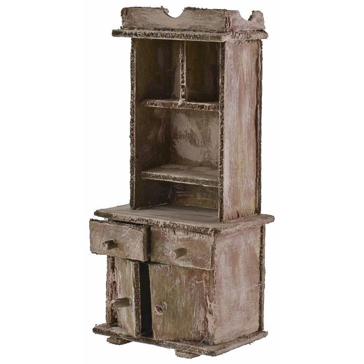 Credenza in legno antichizzato cm 7x4,5x15,3 h